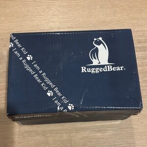 Rugged Bear Blue Shoe Box